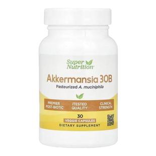 Super Nutrition嗜黏蛋白阿克曼菌AKK高级益生素平衡肠道肠胃健康