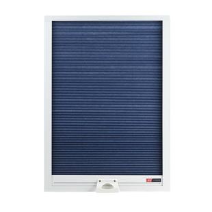 贵品电动阳光房遮阳顶帘全遮光阳光棚天窗防晒神器蜂巢帘遮阳窗帘