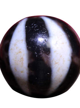 圣饰奇缘高油黑白瓜珠达洛玛瑙