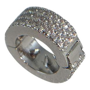 虞书欣同款发扣圈小触角发夹金属水钻圆形刘海发扣夹脏辫发卡