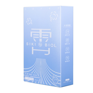 【轻薄紧型】SIKI私激霄玻尿酸避孕套旗舰店正品小号男用安全套