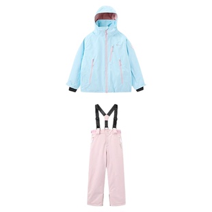 冷元素2025新款3L全压胶儿童滑雪服玩雪衣裤套装备男女童防水单板