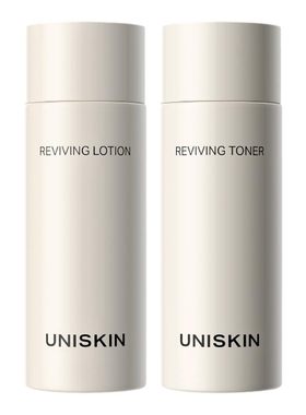 【U先】优时颜UNISKIN冷光精华水30ml+冷光精华乳30g