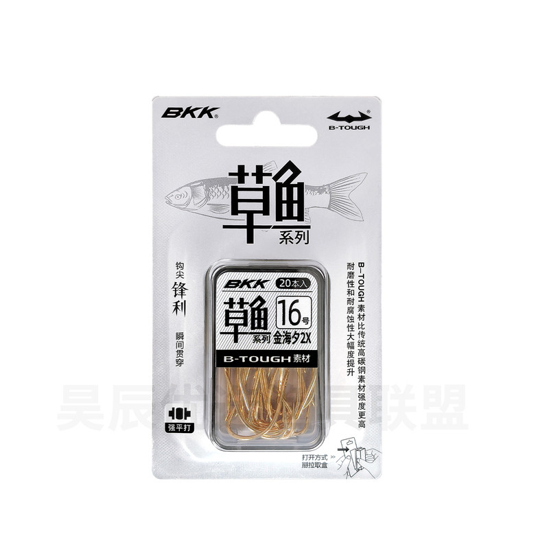BKK新品大包装散装2X金海夕鱼钩