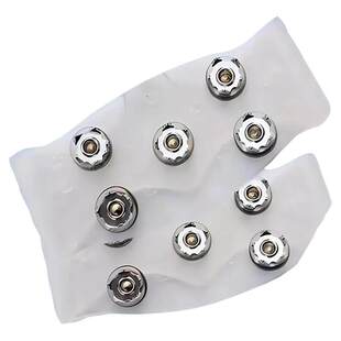 冰爪防滑鞋套冰面雪地透明隐形防滑鞋套户外登山鞋套通用冬季雪地