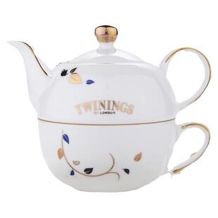 川宁骨瓷英式子母壶茶具套装twinings英国下午茶泡茶烫金陶瓷茶壶