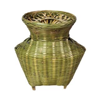 包邮全手工竹编鱼篓竹篓捕鱼篓虾篓鱼笼怀旧茶叶篓采摘篮舞台道具