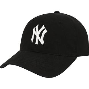MLB官方 男女帽子情侣软顶棒球帽休闲鸭舌帽明星同款秋冬新款CP66