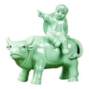 山西杏花镇产地产地原浆酒牧童骑牛3斤53度纯粮酒清香型白酒生肖