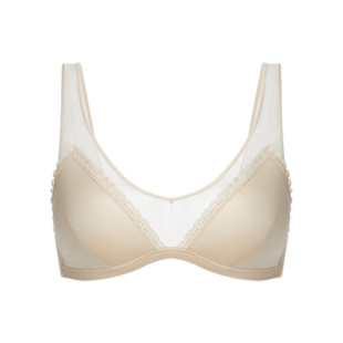 BeChic初见宽肩无托文胸无痕美背真丝内衣女法式BC17CB2