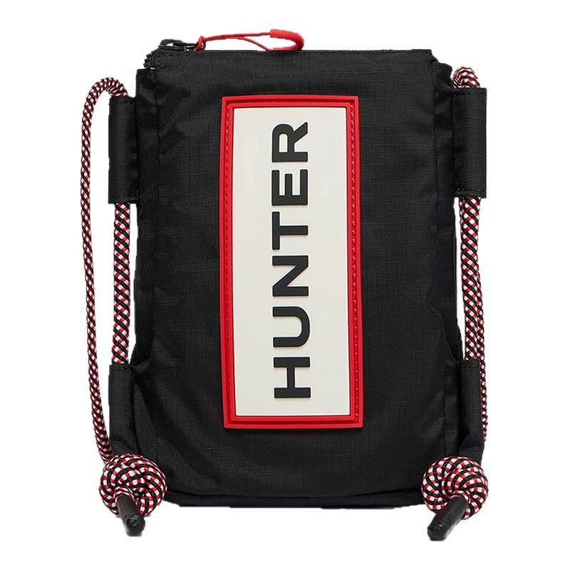 HUNTER男女同款Travel Ripstop情侣百搭防水小挎包手机包拉链包