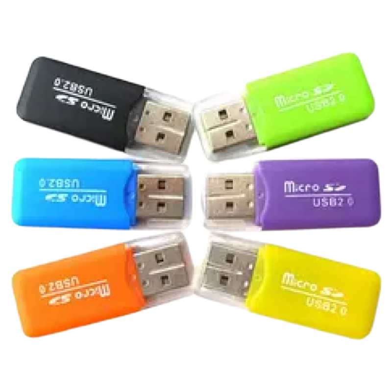 多功能读卡器 读卡器迷你  读卡器多合一 ms m2 tf sd读卡器4合1