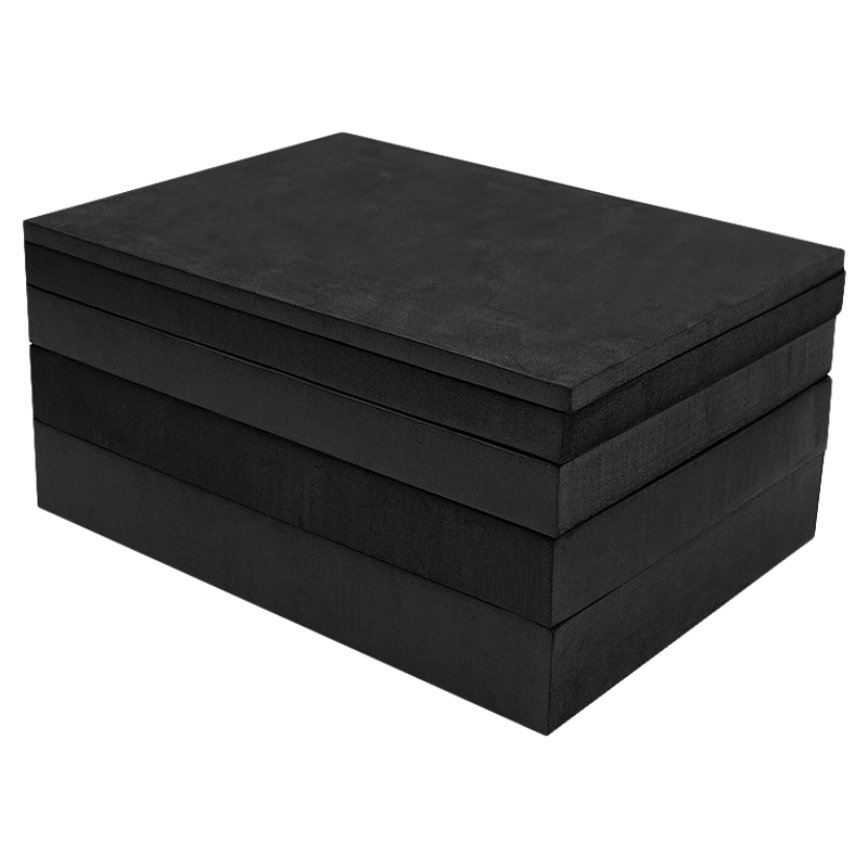 加硬60度黑色eva泡棉板材料cos道具制作高密度环保泡沫板材鱼缸垫防撞海绵包装内衬内托定制