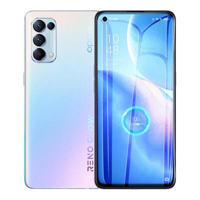 opporeno5钢化膜手机k全包防偷窥
