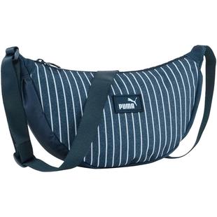 半月形复古条纹饺子包单肩包女PUMA彪马官方新款轻便斜挎包091303