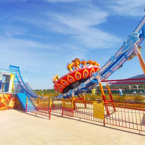 户外景区广场游乐场设施滑行飞碟神州定金源头生产厂家景区游乐