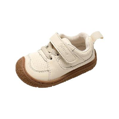 奇诺鼠魔术贴小众简约感学步鞋