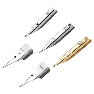 英雄钢笔笔尖通用原装钢笔尖替换笔头英雄616 329 学生钢笔正姿练字等通用笔尖打磨暗尖大明尖0.38特细0.5