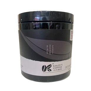 卡氏纯黑芝麻酱低温烘焙云石研磨 500g装冷/热饮品适用