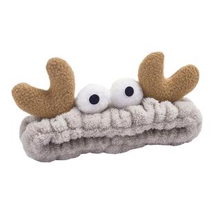 发带洗脸发箍女2025新款敷面膜专用束发带洗漱头箍头套发卡男头饰