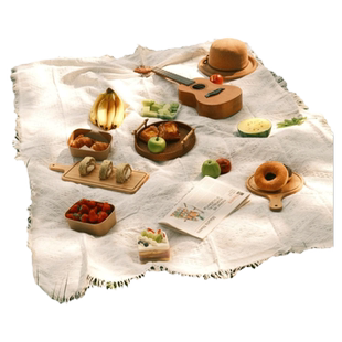 野餐垫防潮垫野餐布户外露营白色毯子沙滩垫帐篷地垫法式海边拍照