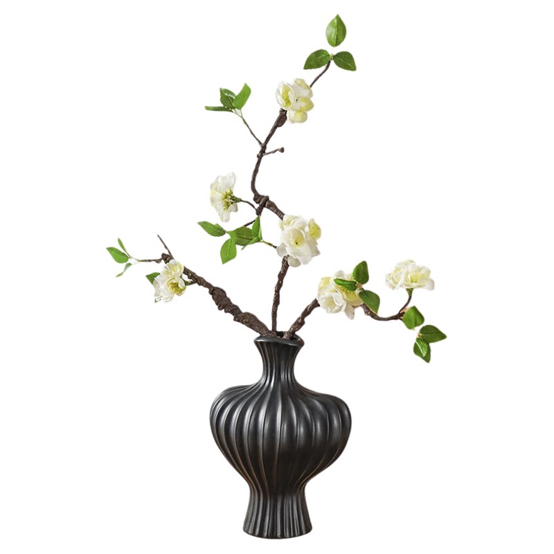 Lunabay复古陶瓷花瓶插花高级感