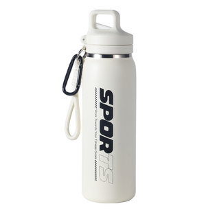 保温杯男女高中学生2025新款大容量运动水杯上学专用便携吸管杯子