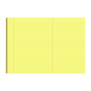 a3试卷形拍纸本可撕刷题草稿本大尺寸思维导图美式书写规划本横线空白草稿纸韩系高颜值考研用背单词复习背诵