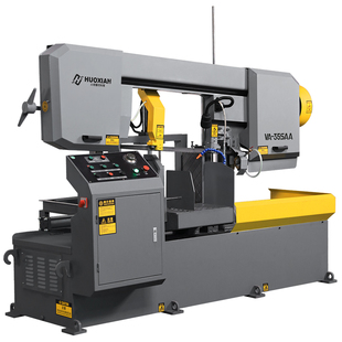 无缝钢管铁板材铝型材自动金属锯床切割机零切高速双立柱水锯床