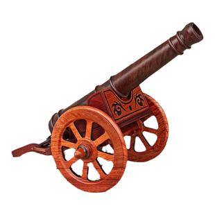 红木雕刻工艺品摆件一炮而红缅甸花梨木家居办公摆件精品小摆件