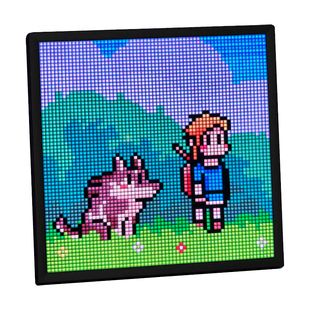 创意桌搭桌面摆件电竞房间装饰diy像素屏电子时钟伴手礼生日礼物