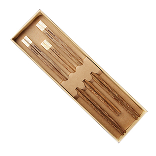 NEWREA新锐 三口之家筷子套装 鸡翅木 乌木 小叶紫檀 三件套