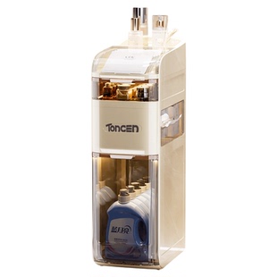 夹缝收纳柜卫生间浴室多层带轮整理柜厕所马桶窄边柜洗漱台置物架