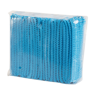 一次性帽子批发餐饮无纺布条形帽头套帽2000只食品厨房帽车间无尘