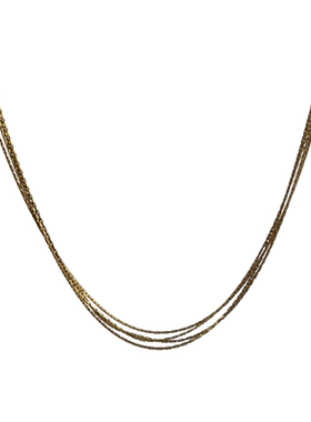 千丝万缕~欧美风多层叠戴项链