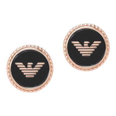 阿玛尼耳钉女中性设计感