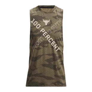 安德玛 UA男子夏季Project Rock强森训练运动背心1370488 1377293