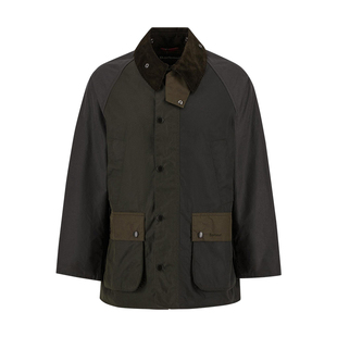 Barbour Patchwork OS Bedale 男女同款宽松油蜡夹克