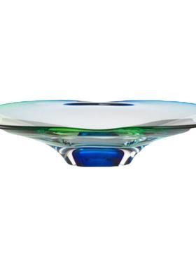 KOSTA BODA进口水晶玻璃GE SUMMER BREZZER DISH欧式简约客厅摆件