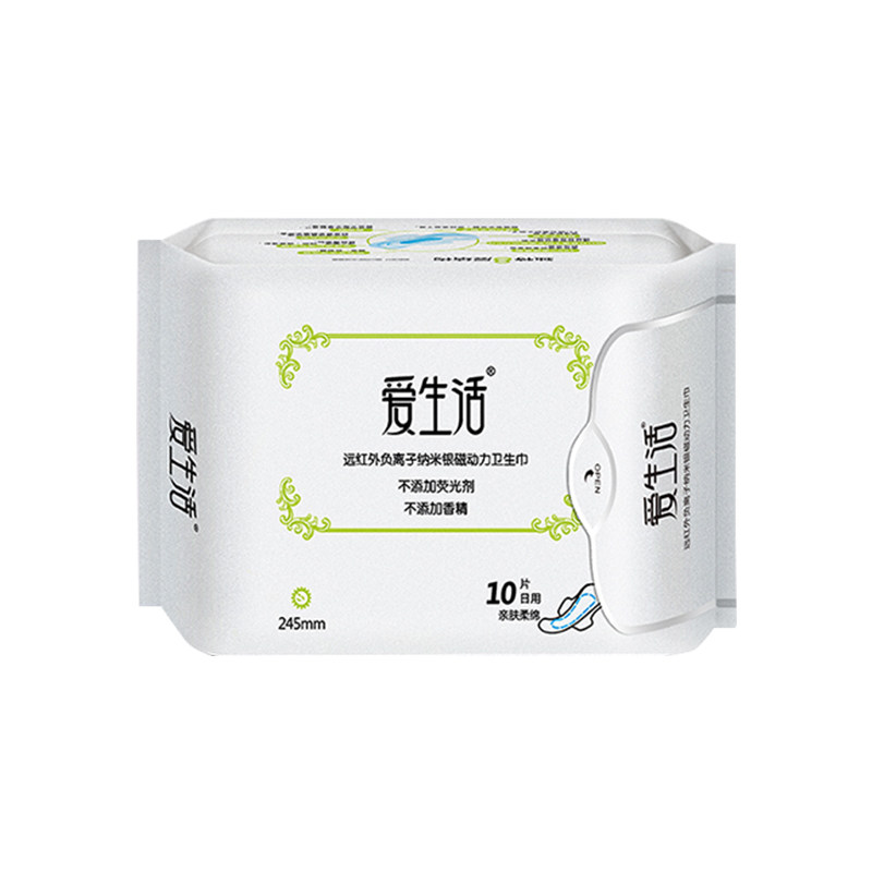 绿叶5包日用整箱卫生巾