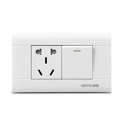 118型墙壁开关面板暗装盒单双控