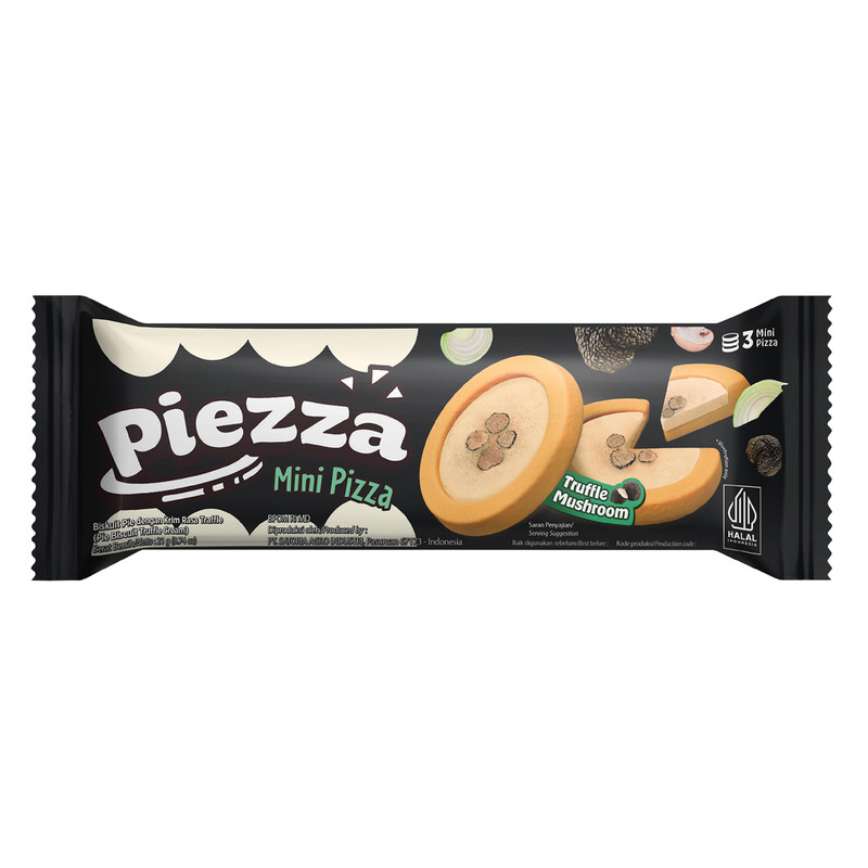 Piezza即品迷你披萨饼干黑松露味