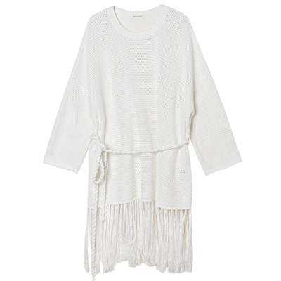 322WORKHOUSE圆领流苏上衣