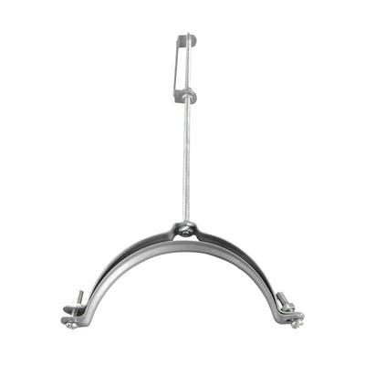 下水管pvc支架加长抱箍不锈钢