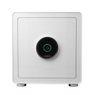 卡唛crmcr保险柜家用已接入米家APP防盗全钢小型45CM指纹箱衣柜隐形入墙保险箱办公保管箱床头柜保管箱夹万