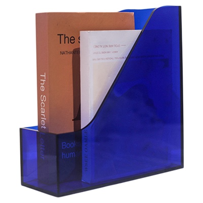 灵家创意工坊彩色书本收纳架