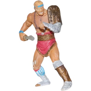 BBI古罗马武士角斗士3寸公仔关节可动人偶模型摆件儿童玩具无包装