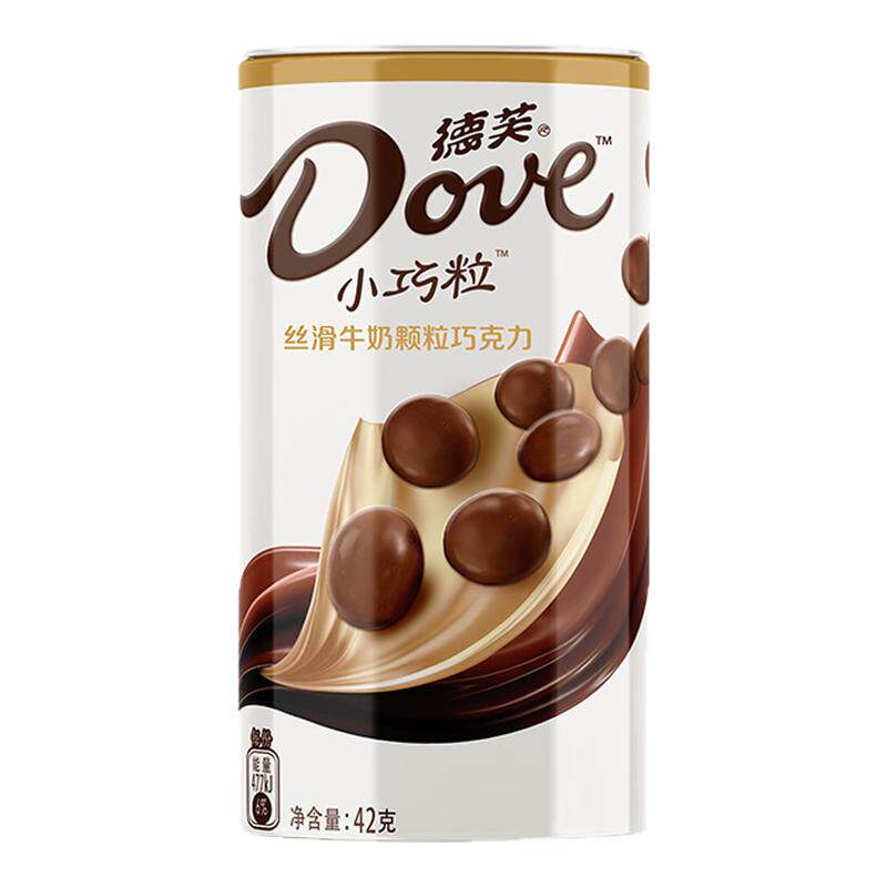 德芙丝滑牛奶巧克力小巧粒情人节送女友儿童糖果零食生日礼物正品