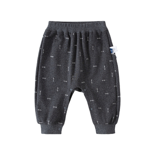 英格贝贝婴儿pp裤春装男女童大屁屁裤外穿长裤宝宝束脚裤