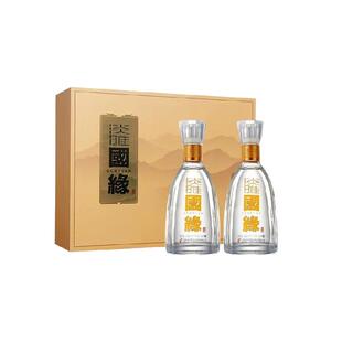 今世缘国缘淡雅礼盒装500ml×2瓶42度